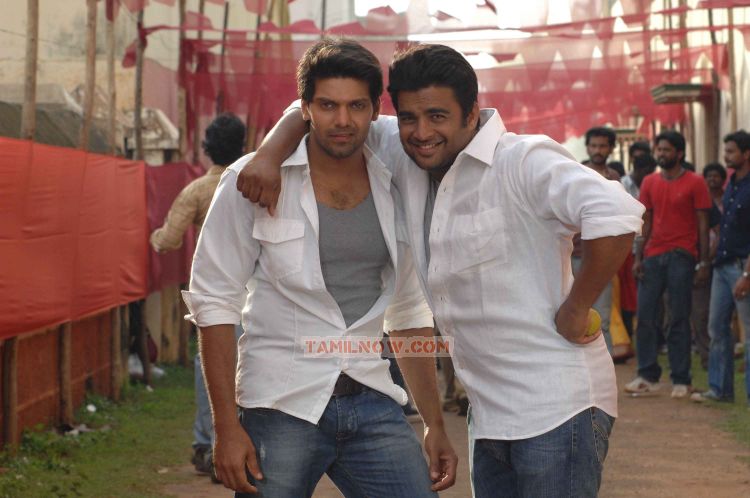 Madhavan And Arya In Vettai New Still 106