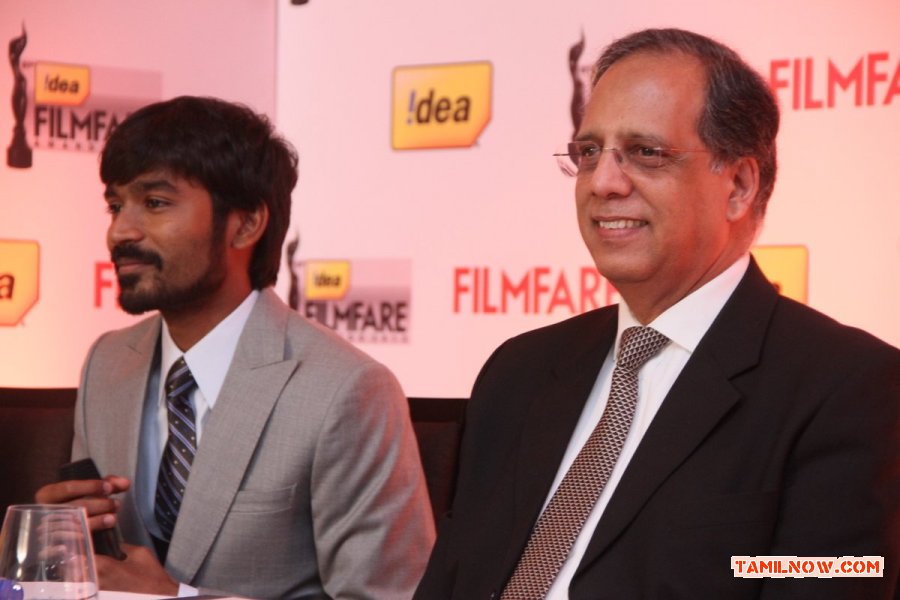 61st Filmfare Awards Pressmeet With Dhanush 1339