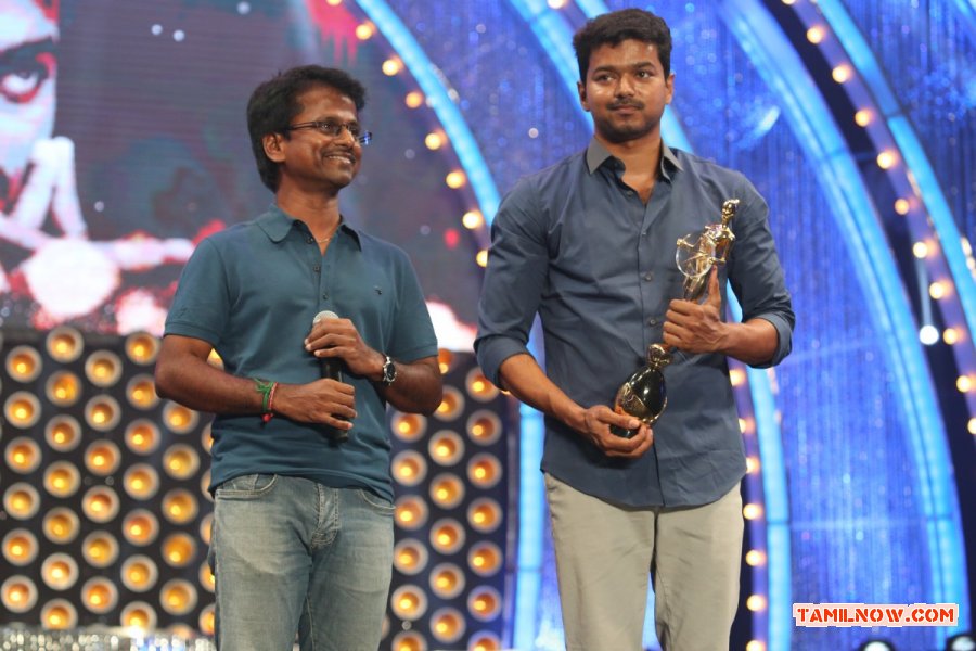 A A R Murugadoss And Vijay At Vijay Awards 19