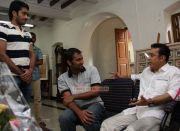 Aachariyangal Director Harshavardhan Meets Kamalhaasan Stills 5045