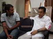 Aachariyangal Director Harshavardhan Meets Kamalhaasan Stills 9585