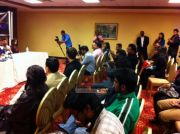 Aadhi Bhagavan Pressmeet In Canada 3436