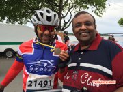 Actor Arya At Vatternrundan Race