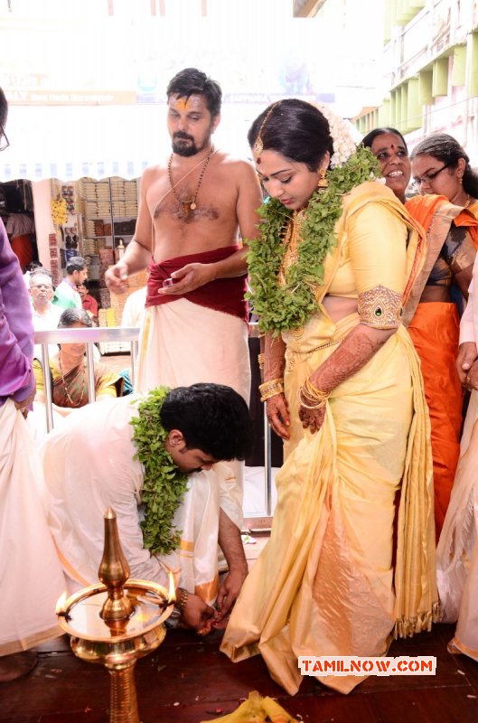 Latest Pic Harish Abinaya Wedding At Guruvayur 196