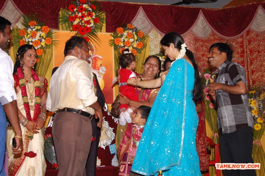 Actor Kottai Perumal Son Wedding Reception Stills 9457