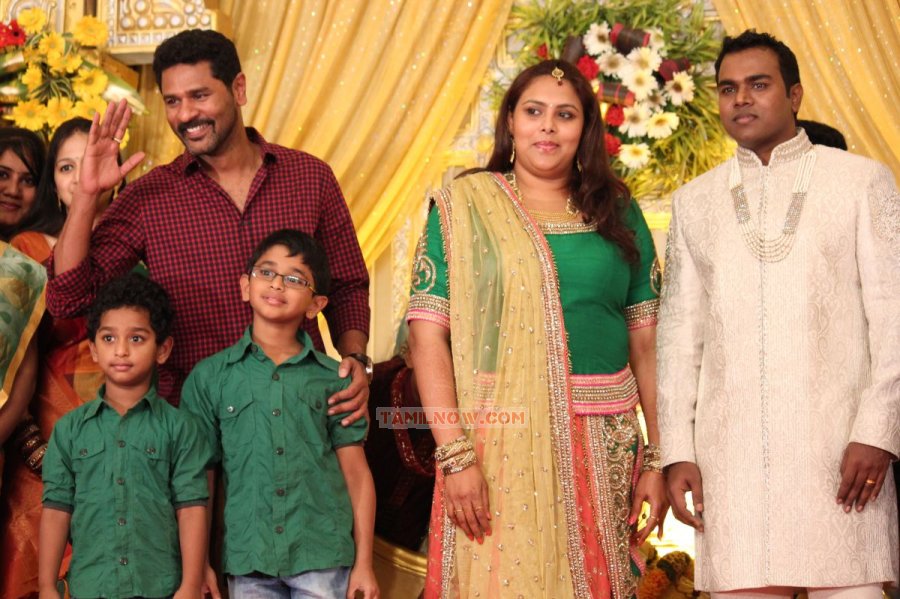 Prabhu Deva At Pandu Son Reception 302