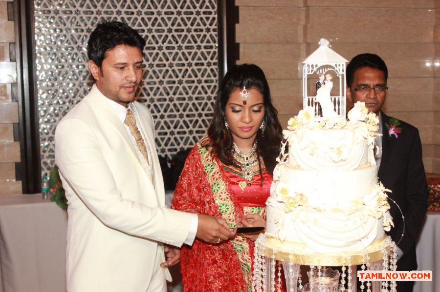 Actor Raja Amritha Marriage Reception 4820