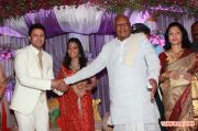 Actor Raja Amritha Marriage Reception 7717