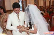 Actor Raja Amritha Marriage Reception Stills 2