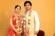 Actor Shakthi And Smiruthi Engagement Image 586