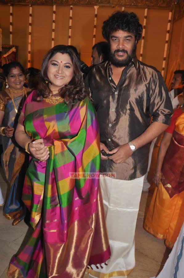 Khushbu And Sundar At Shiva Wedding 177