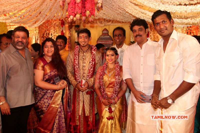 Actor Vishal Sister Aishwarya Wedding Function 2017 Galleries 5843