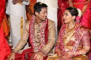 Actor Vishal Sister Aishwarya Wedding Latest Stills 7639