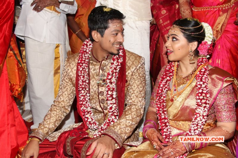 Actor Vishal Sister Aishwarya Wedding Latest Stills 7639
