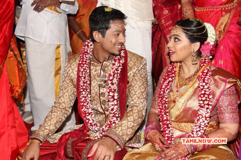 Actor Vishal Sister Aishwarya Wedding Latest Stills 7639