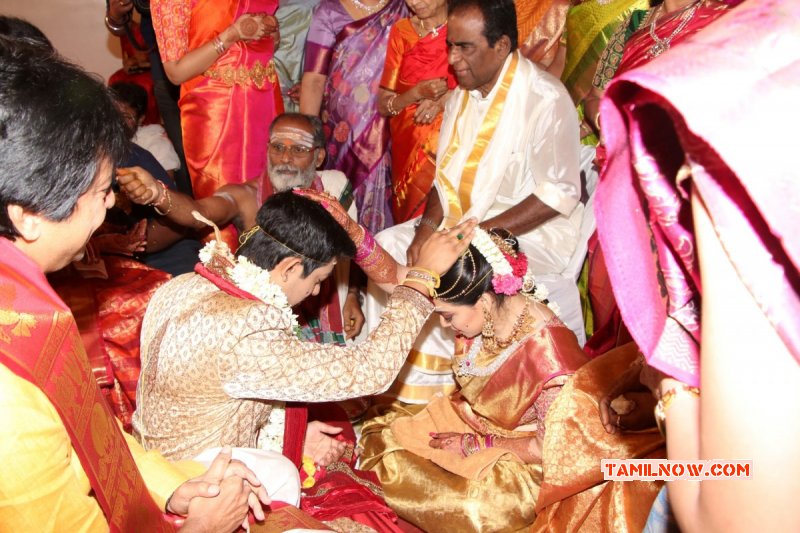 Actor Vishal Sister Aishwarya Wedding Tamil Movie Event Aug 2017 Image 2065
