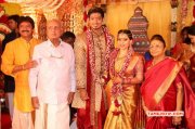 New Pics Actor Vishal Sister Aishwarya Wedding Event 9618