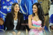 Nikesha Patel And Madhuri Bhattacharya At Ccl 2 33