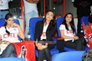 Kajal Agarwal And Nisha Agarwal At Ccl 2 254