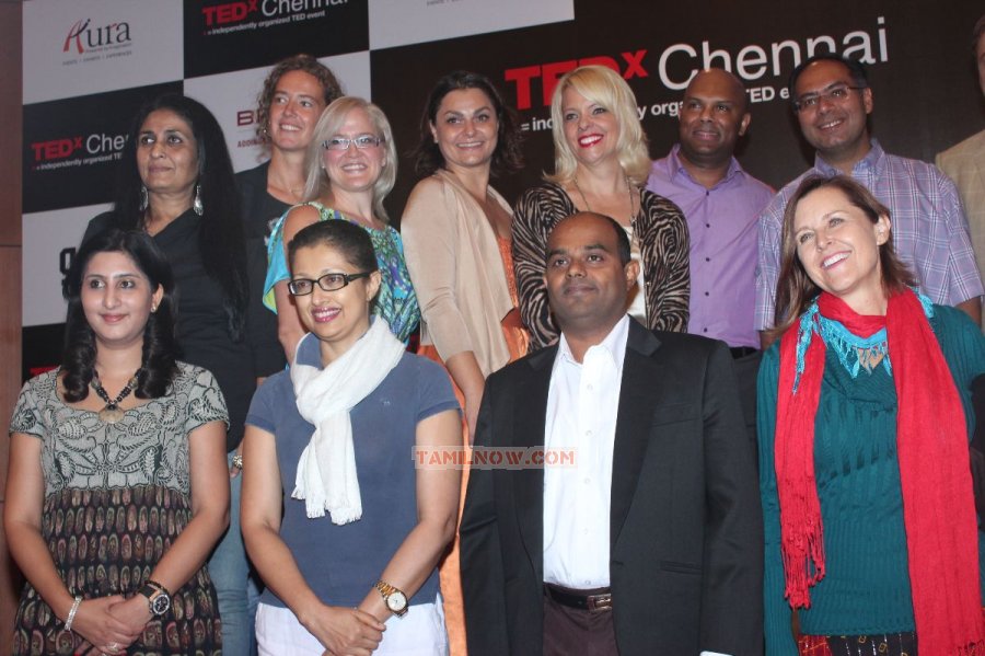 Actress Gouthami At Tedx Pressmeet 3680