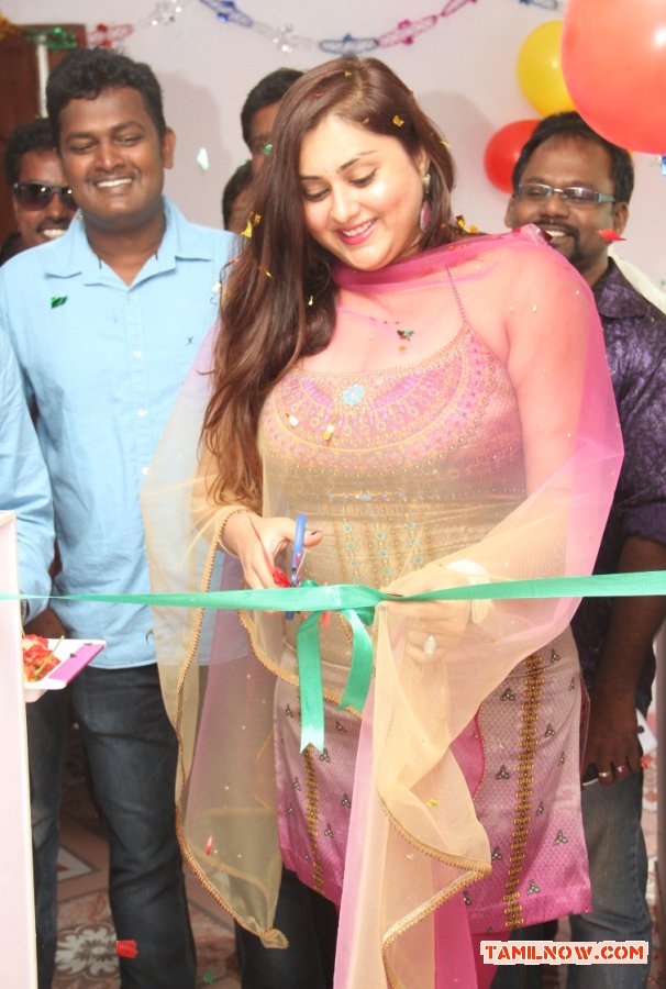 Actress Namitha Inaugurates Ksk Technologies Photos 7202