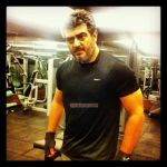 Ajith Kumar Gym Work Out 3833