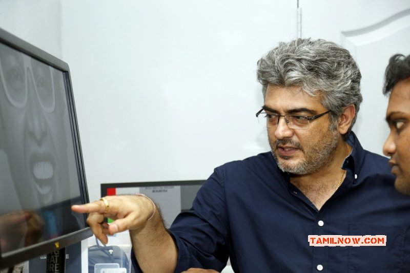 New Albums Ajith Working Stills For Sivabalan Photoshoot Tamil Movie Event 5239