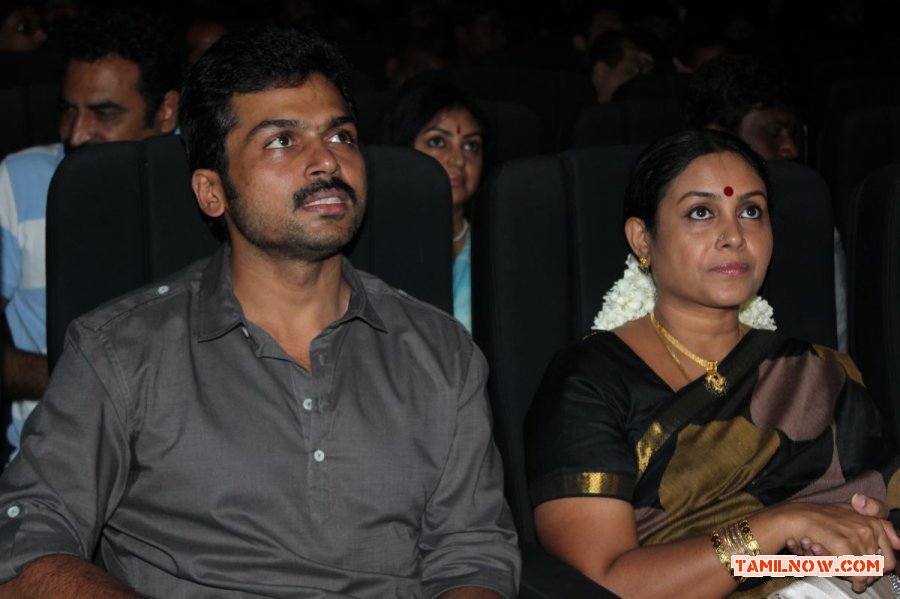 Karthi And Saranya Ponvannan 89