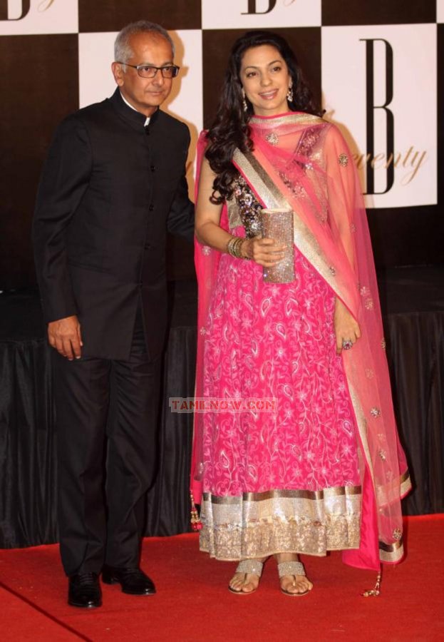 Juhi Chawla At Amitabh Bachchan Birthday 274