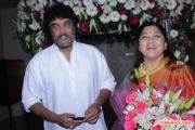 Sundar C Khushbu At Ramya Aparajith Reception 284