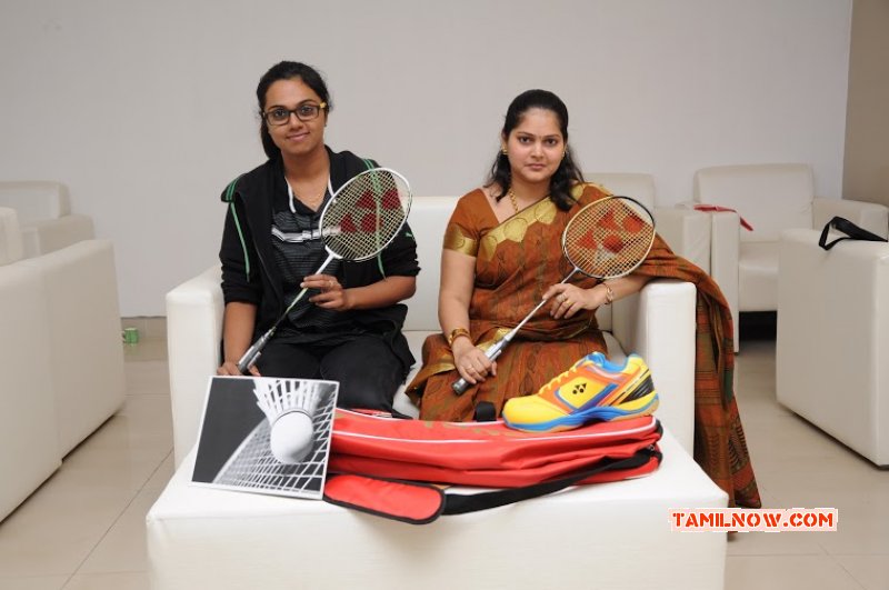 Announcement On Celebrity Badminton League Curtain Raiser Tamil Movie Event 2014 Photos 4379