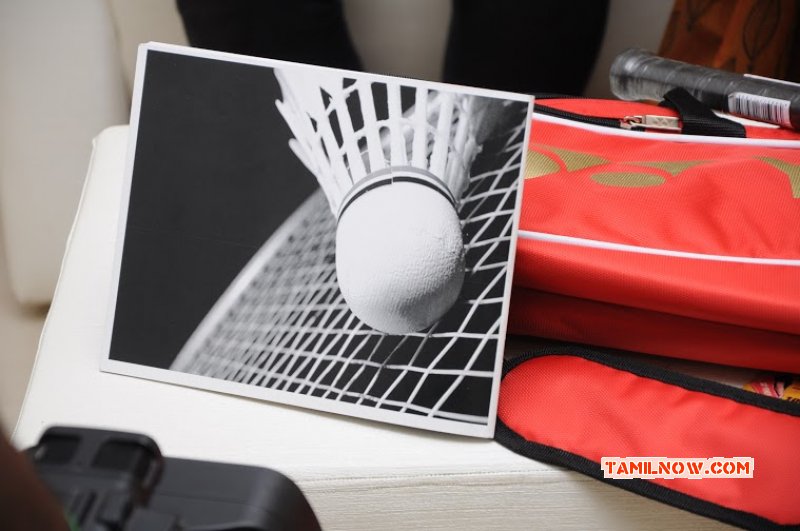 Recent Pic Tamil Event Announcement On Celebrity Badminton League Curtain Raiser 1691