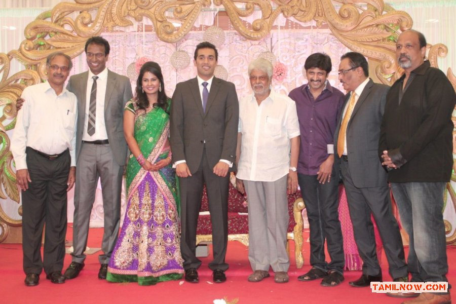 Arun Pandian Daughter Wedding Reception Stills 9583