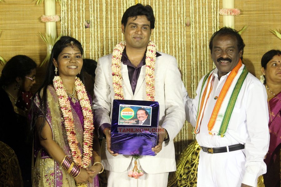 Asl Nachiyappan Son Wedding Reception Stills 3562