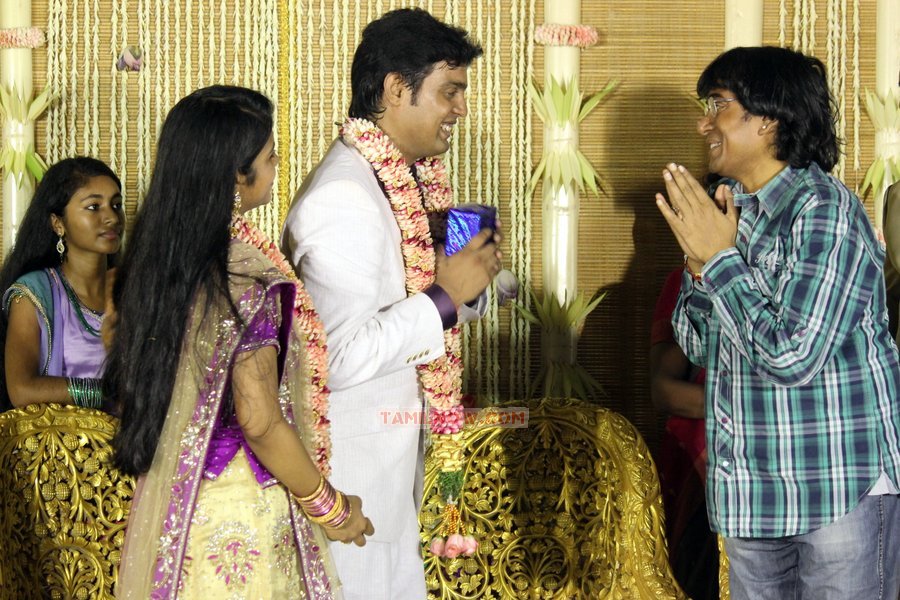 Asl Nachiyappan Son Wedding Reception Stills 9141