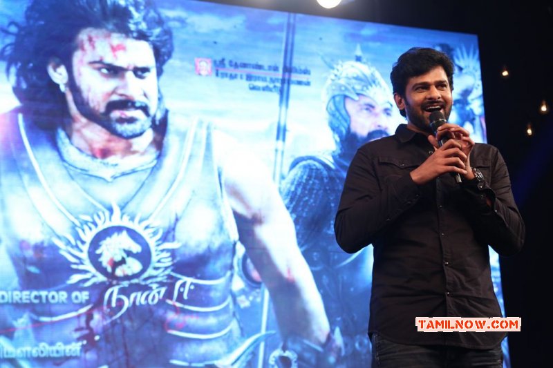 Actor Prabhas At Bahubali Tamil Trailer Launch 698