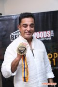 Kamal Haasan With Behindwoods Gold Medals 400