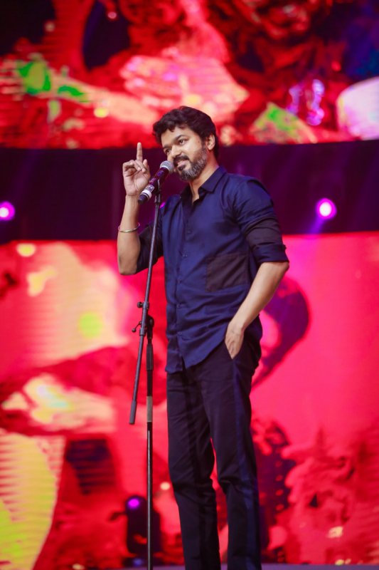 Vijay At Bigil Audio Launch Event Still 321