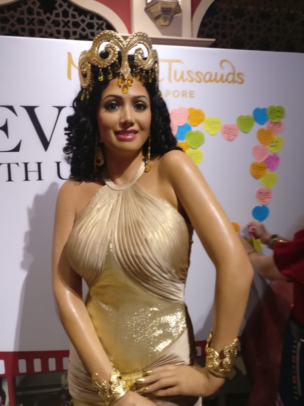 Boney Kapoor Janhvi Khushi Unveil Sridevi Wax Statue At Madame Tussauds Function Sep 2019 Pic 2545