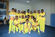 Ccl 2013 Chennai Rhinos Team At Dubai