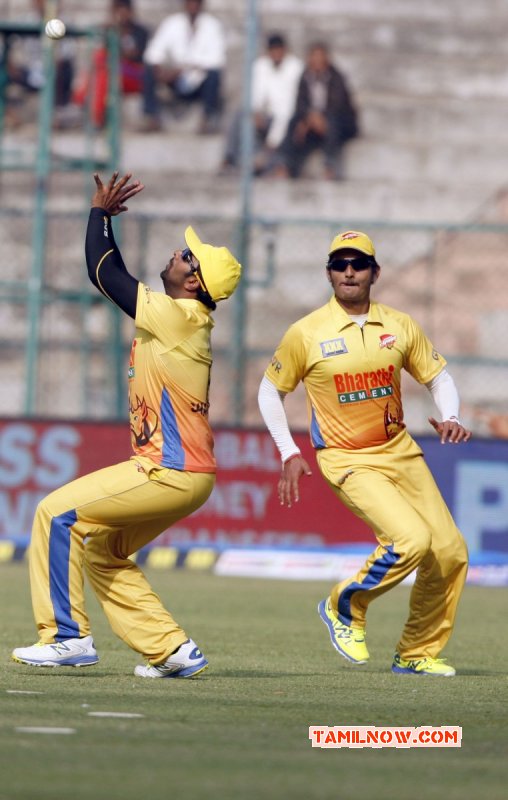 Ccl5 Chennai Rhinos Vs Veer Marathi Match Tamil Function Gallery 2364