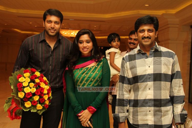 Jayam Ravi Wife Aarthi And M Raja At Sneha Reception 331