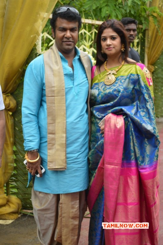 Celebrities At Shanthanu Keerthi Wedding Tamil Function New Albums 7408