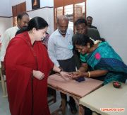 Cm J Jayalalitha Getting Her Poll Ink 623