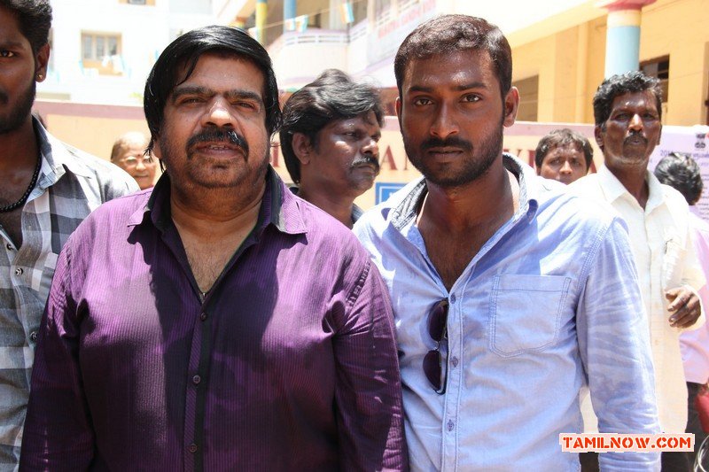 Rajendar At Polling Booth 639