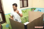 Surya After Casting Vote 181