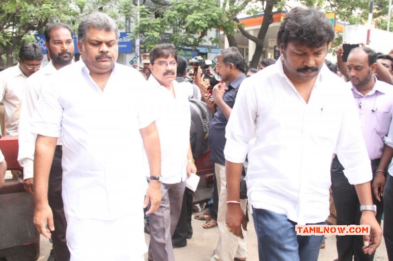 Function Celebrities Pay Last Respect To Ms Viswanathan Latest Images 1945