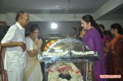 Celebrities Pay Last Respects To Manjula Vijayakumar 2522