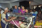 Celebrities Pay Last Respects To Manjula Vijayakumar 5083