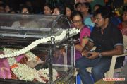 Celebrities Pay Last Respects To Manjula Vijayakumar 6063